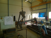 Acélszerkezetek gyártása