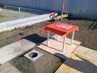 Lakatosműhely alapkőletétele