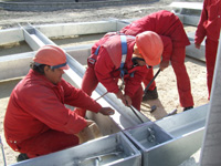 Acélszerkezet szerelés