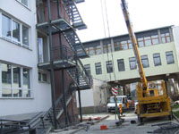 TŰZLÉPCSŐ, SZEKSZÁRD TŰZLÉPCSŐ, SZEKSZÁRD